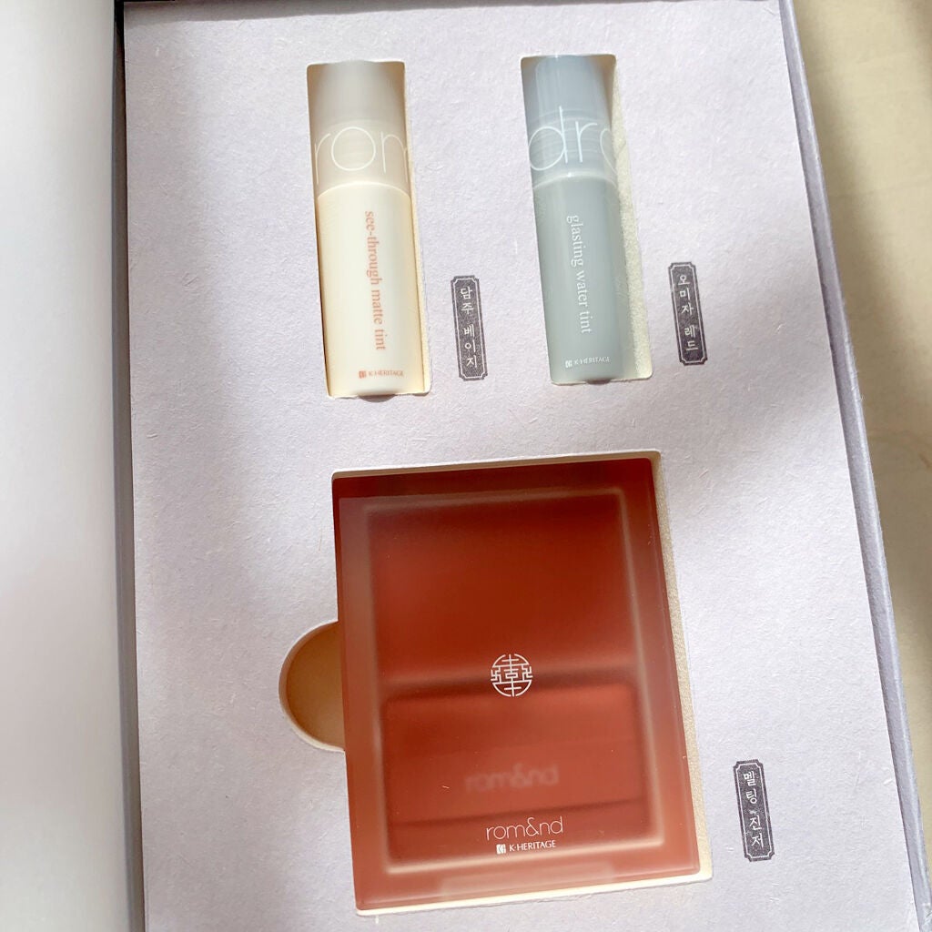 be original edition/rom&nd/メイクアップキットを使ったクチコミ(2枚目)