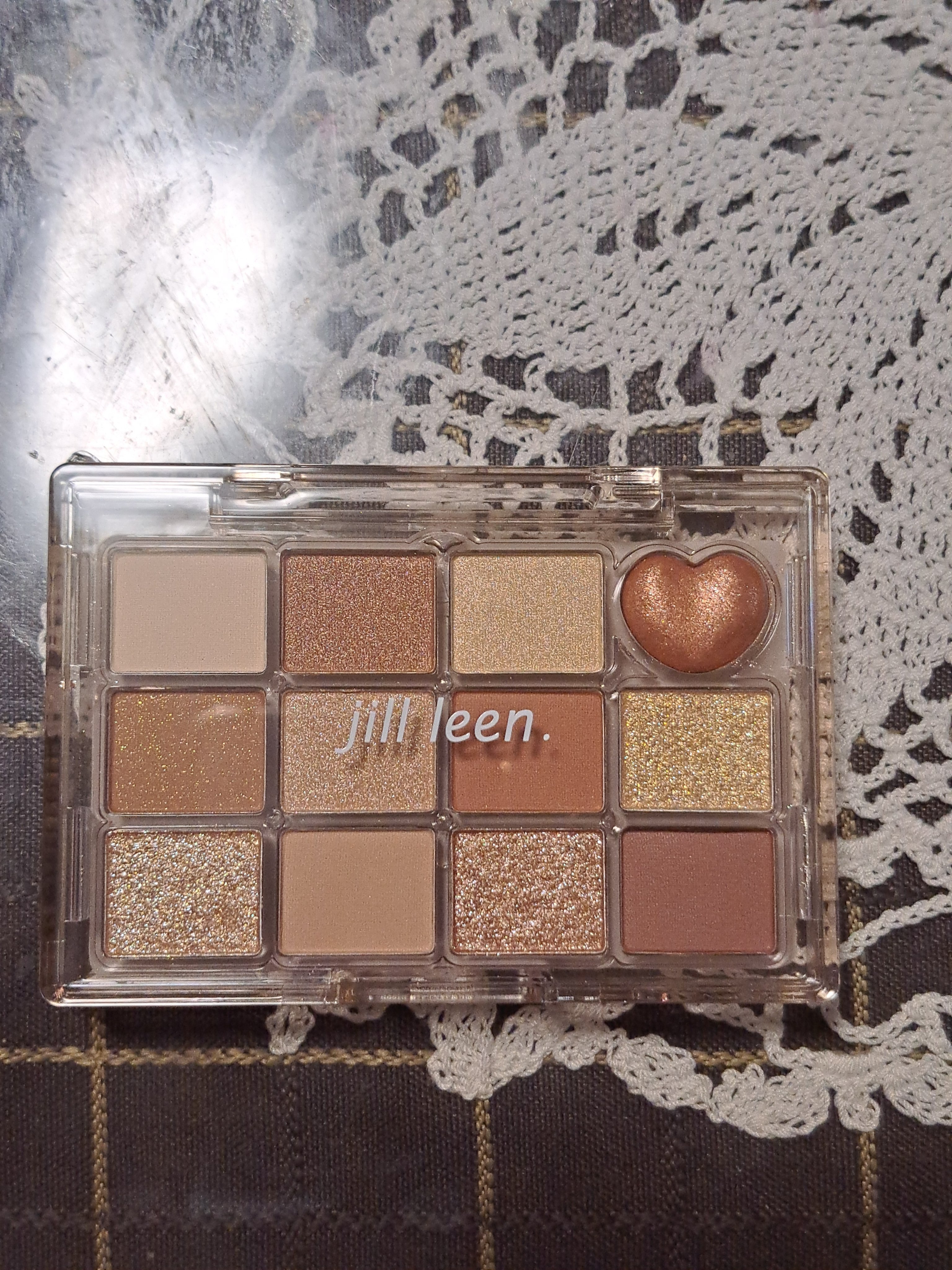 シャイニング12色ミニアイシャドウパレット/jill leen./アイシャドウパレットを使ったクチコミ（2枚目）