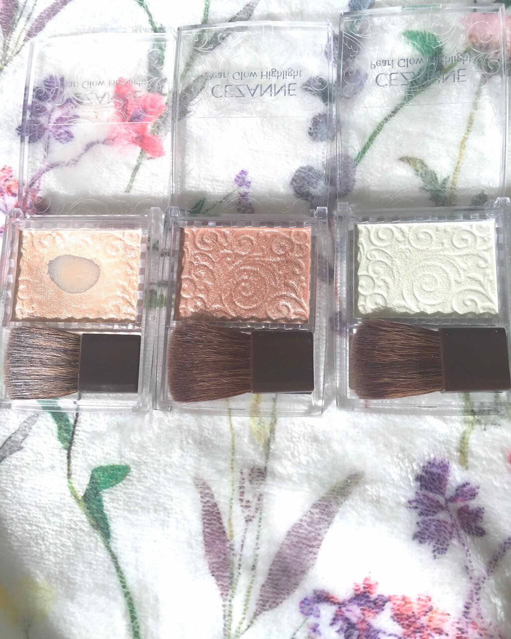 パールグロウハイライト/CEZANNE/パウダーハイライトを使ったクチコミ（2枚目）