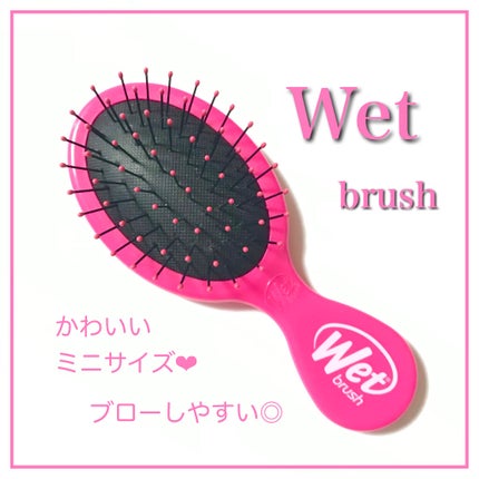 ミニディタングラー/ウェットブラシ/ヘアブラシを使ったクチコミ(1枚目)