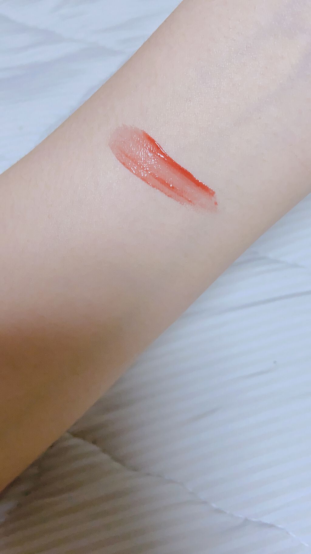 グラスティングウォーターティント/rom&nd/リップティントを使ったクチコミ（3枚目）