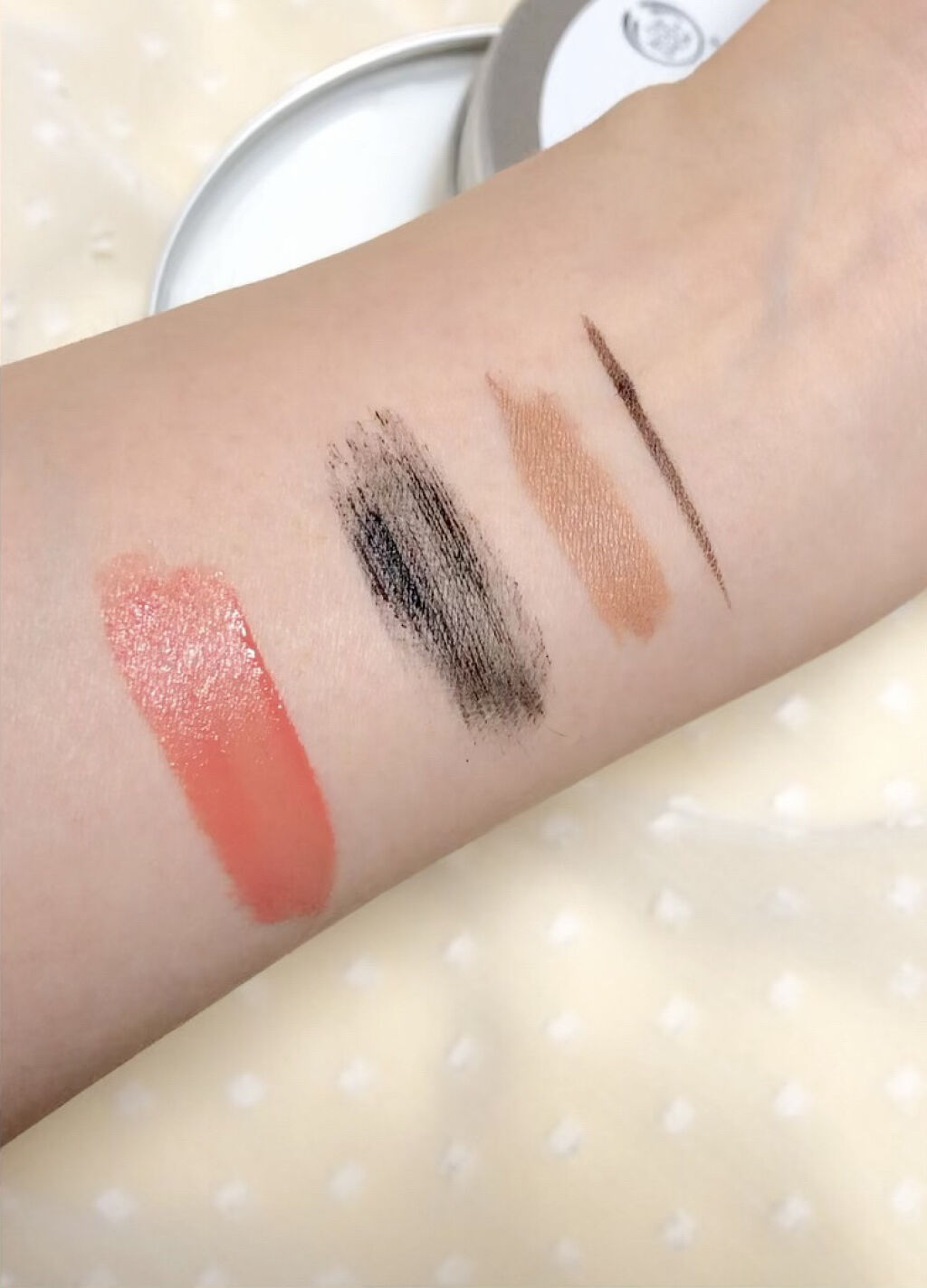 カモマイル サンプチュアス クレンジングバター/THE BODY SHOP/クレンジングバームを使ったクチコミ（3枚目）