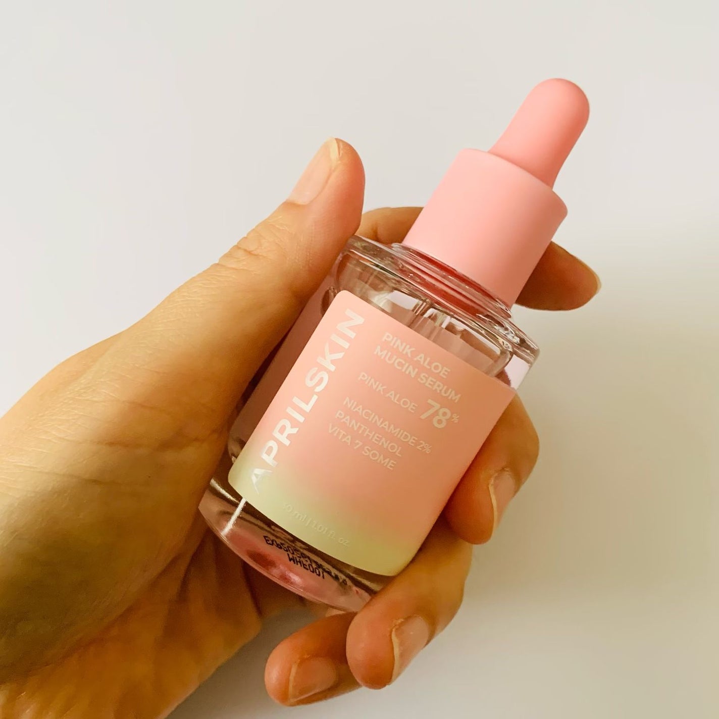 ピンクアロエムチンセラム/APRILSKIN/美容液を使ったクチコミ(6枚目)