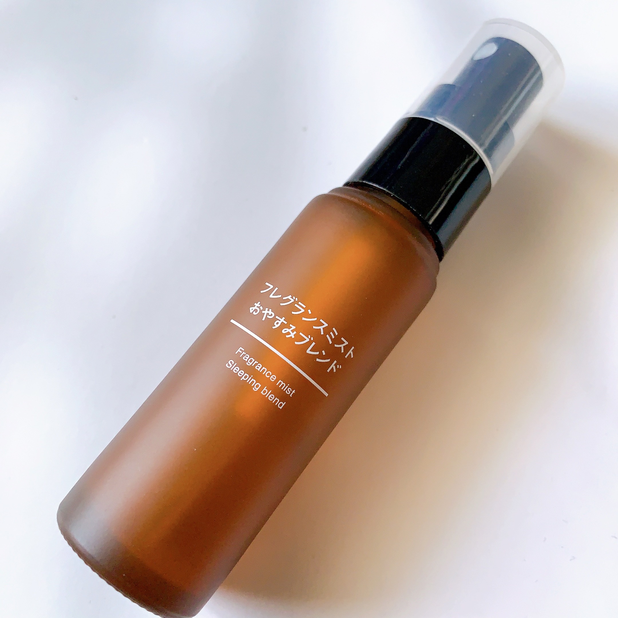フレグランスミスト おやすみブレンド/無印良品/香水(その他)を使ったクチコミ（1枚目）
