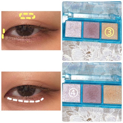 ルックアット マイアイ カフェ/ETUDE/単色アイシャドウを使ったクチコミ(7枚目)