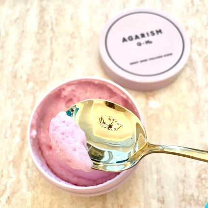 Q+Me スウィート ボム タラソ スクラブ/AGARISM/バスト・ヒップケアを使ったクチコミ(2枚目)