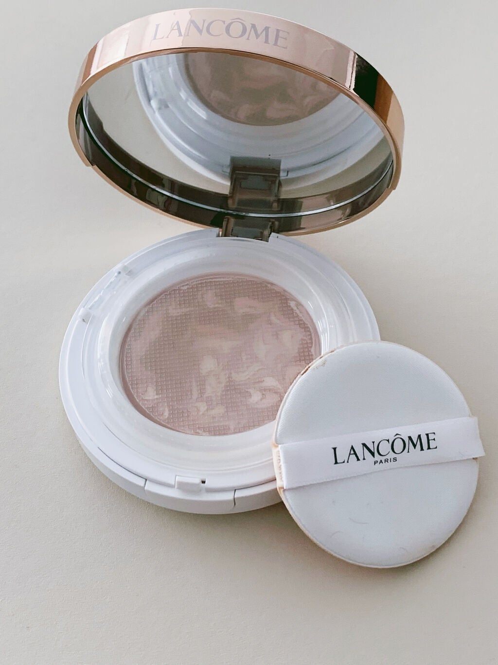 タン クラリフィック マーブル コンパクト/LANCOME/クリーム・エマルジョンファンデーションを使ったクチコミ(3枚目)