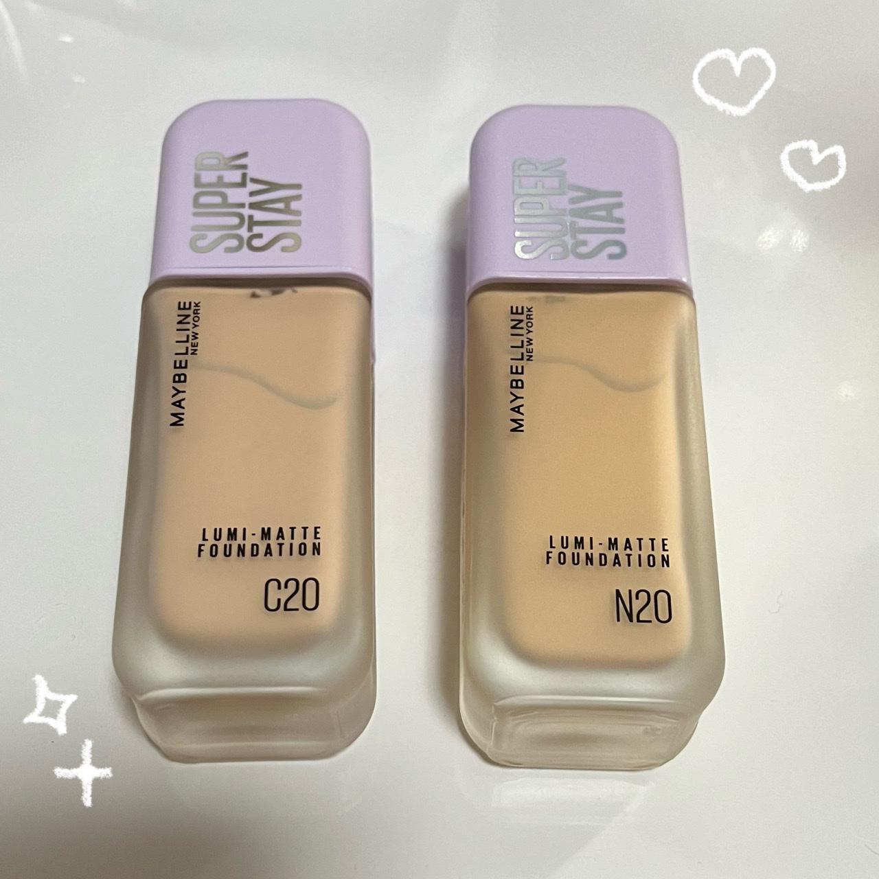 SPステイ ルミマット リキッド ファンデーション/MAYBELLINE NEW YORK/リキッドファンデーションを使ったクチコミ（1枚目）