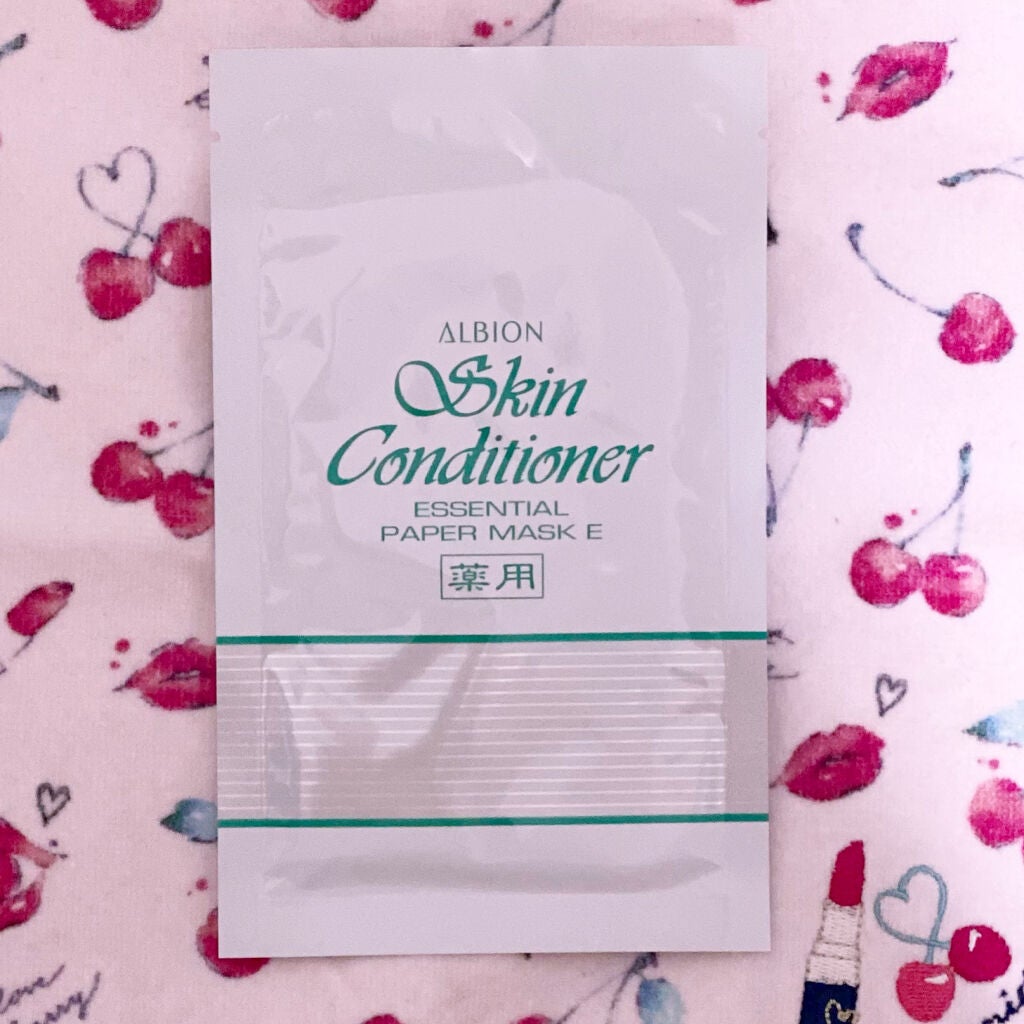 アルビオン 薬用スキンコンディショナー エッセンシャル ペーパーマスク E/ALBION/シートマスク・パックを使ったクチコミ(1枚目)