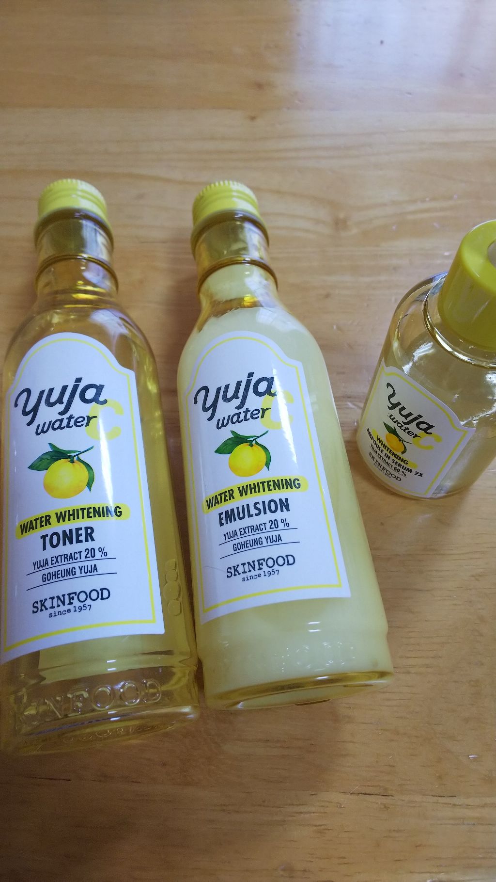 ゆず ウォーターC トナー/SKINFOOD/化粧水を使ったクチコミ(1枚目)