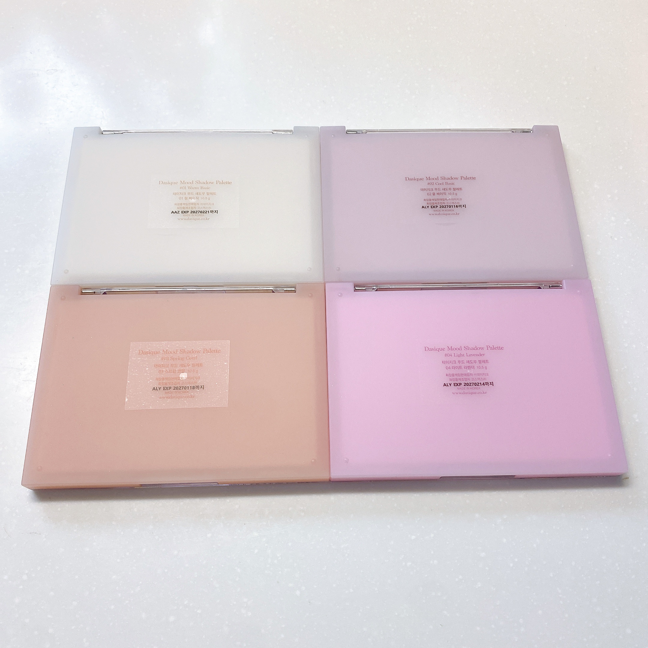 ムードシャドウパレット 02 クールベーシック/dasique/アイシャドウパレットを使ったクチコミ（3枚目）