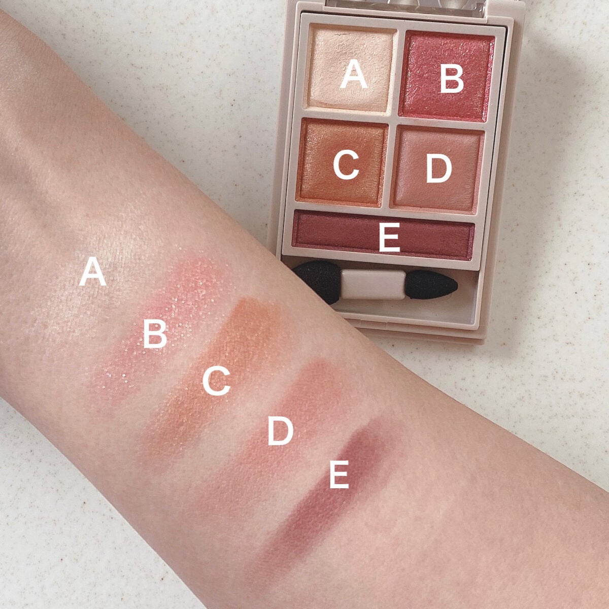 パノラマデザイン アイパレット/Visée/アイシャドウパレットを使ったクチコミ(3枚目)