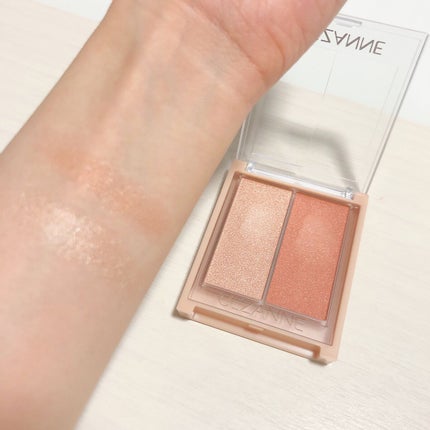 フェイスグロウカラー/CEZANNE/クリームハイライトを使ったクチコミ(2枚目)