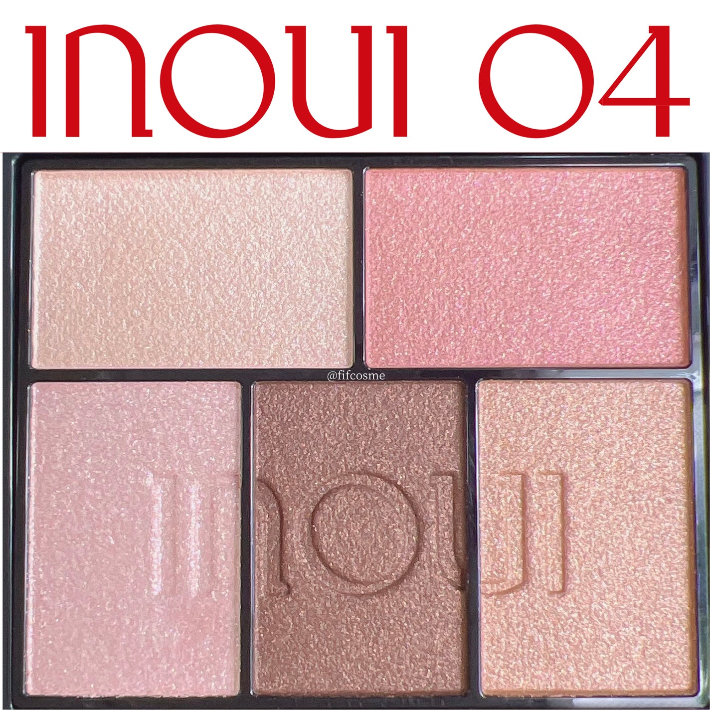 インウイ アイズ/INOUI/アイシャドウパレットを使ったクチコミ(1枚目)