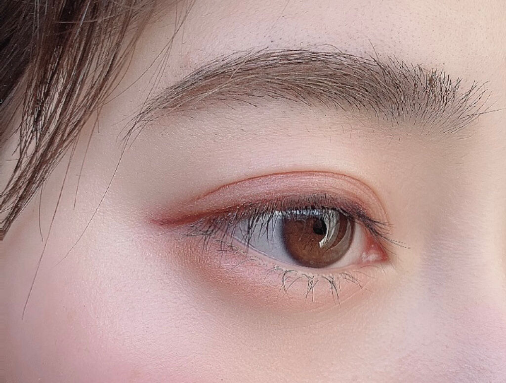 「密着アイライナー」クリームペンシル カシスブラウン(バラエティストア限定取扱いカラー)/デジャヴュ/ペンシルアイライナーを使ったクチコミ（2枚目）