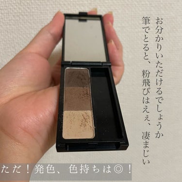 UR GLAM　EYEBROW POWDER/U R GLAM/パウダーアイブロウを使ったクチコミ（2枚目）