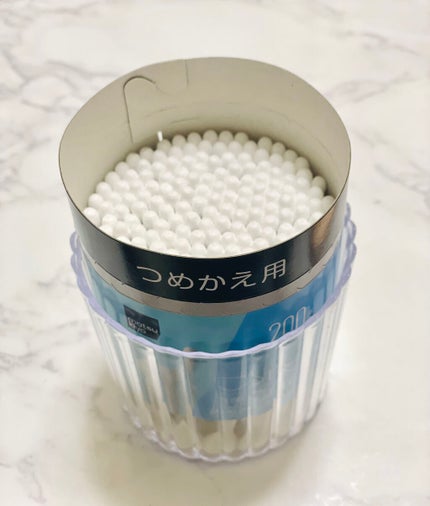 パルフェ 綿棒ケース/セリア/その他化粧小物を使ったクチコミ(3枚目)