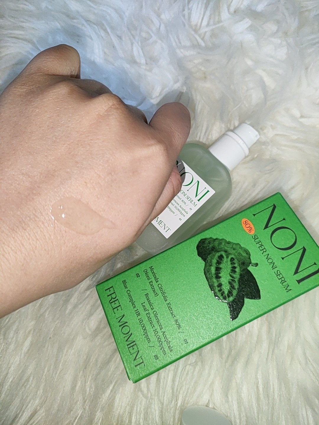 グリーンカーミングセラムミスト/Free Moment /ミスト状化粧水を使ったクチコミ(7枚目)