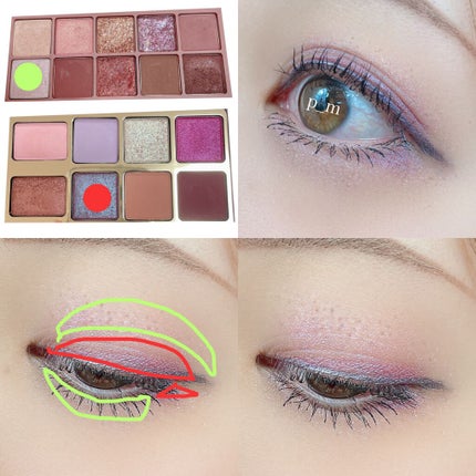 ザッツ マイ ジャム! ミニ アイシャドウ パレット /Too Faced/アイシャドウパレットを使ったクチコミ(2枚目)