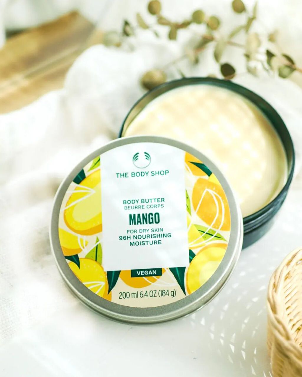 ボディバター マンゴー/THE BODY SHOP/ボディクリームを使ったクチコミ(1枚目)