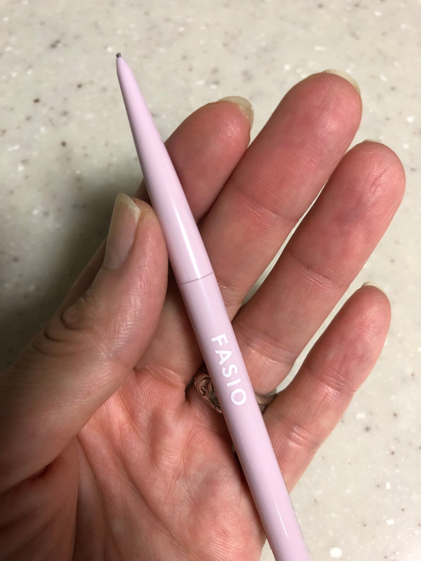 ウォータープルーフ アイブロウ(超極細芯)/FASIO/アイブロウペンシルを使ったクチコミ(4枚目)