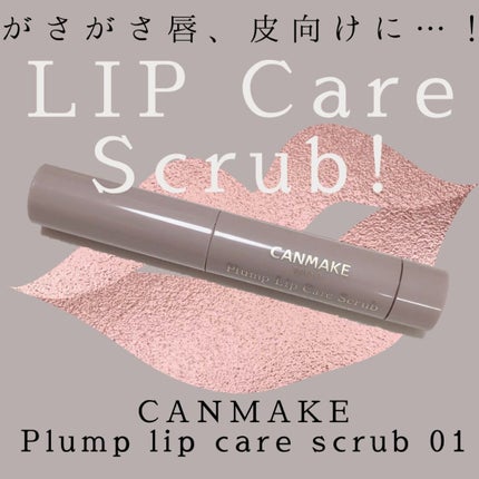 プランプリップケアスクラブ/キャンメイク/リップスクラブを使ったクチコミ(1枚目)