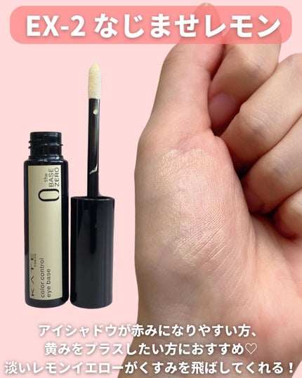 ケイト カラーコントロールアイベース/KATE/アイシャドウベースを使ったクチコミ(4枚目)
