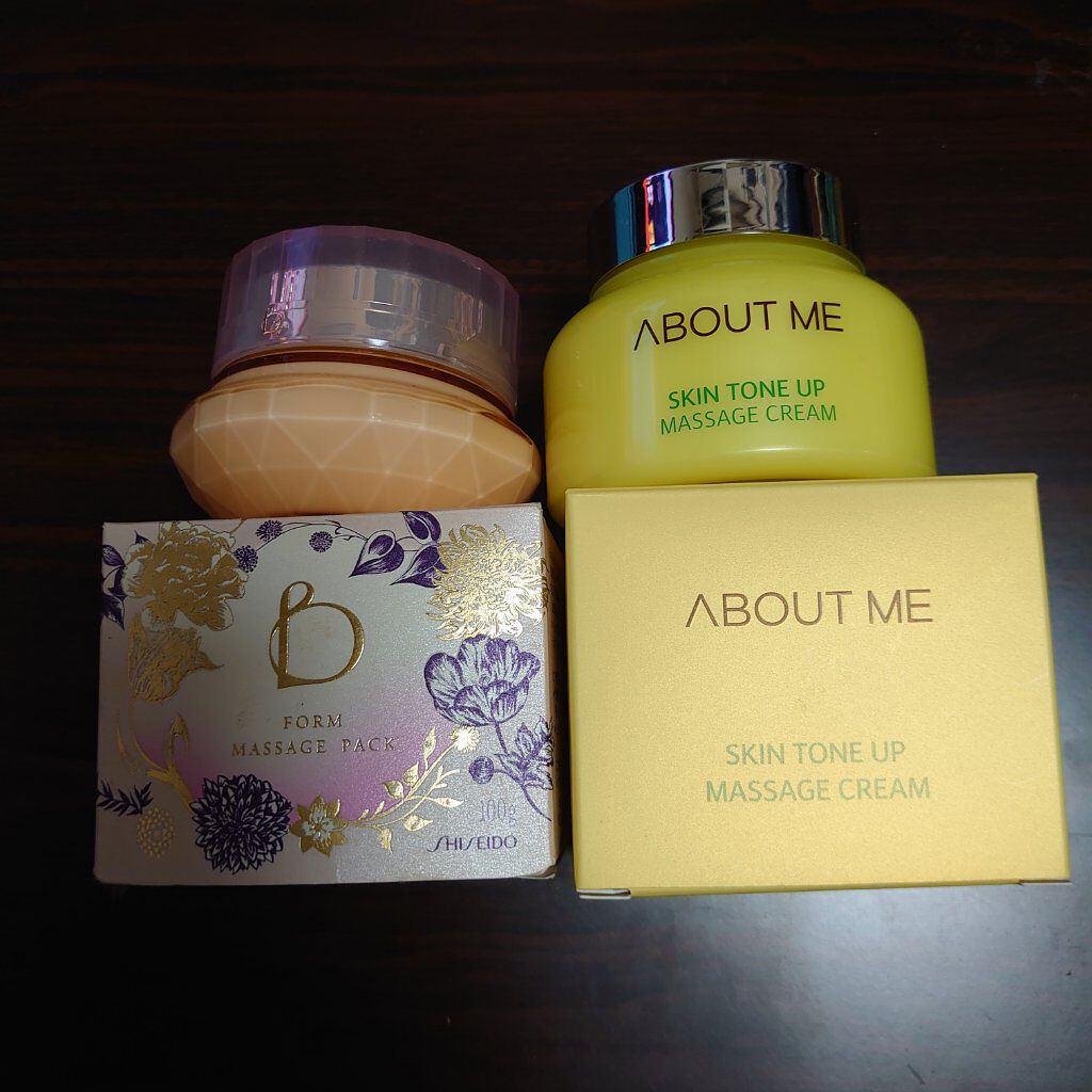 スキントーンアップマッサージクリーム/ABOUT ME/マッサージクリームを使ったクチコミ（1枚目）