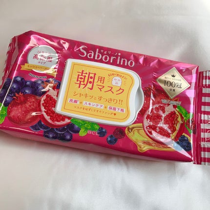 目ざまシート 完熟果実の高保湿タイプ/サボリーノ/シートマスク・パックを使ったクチコミ(1枚目)