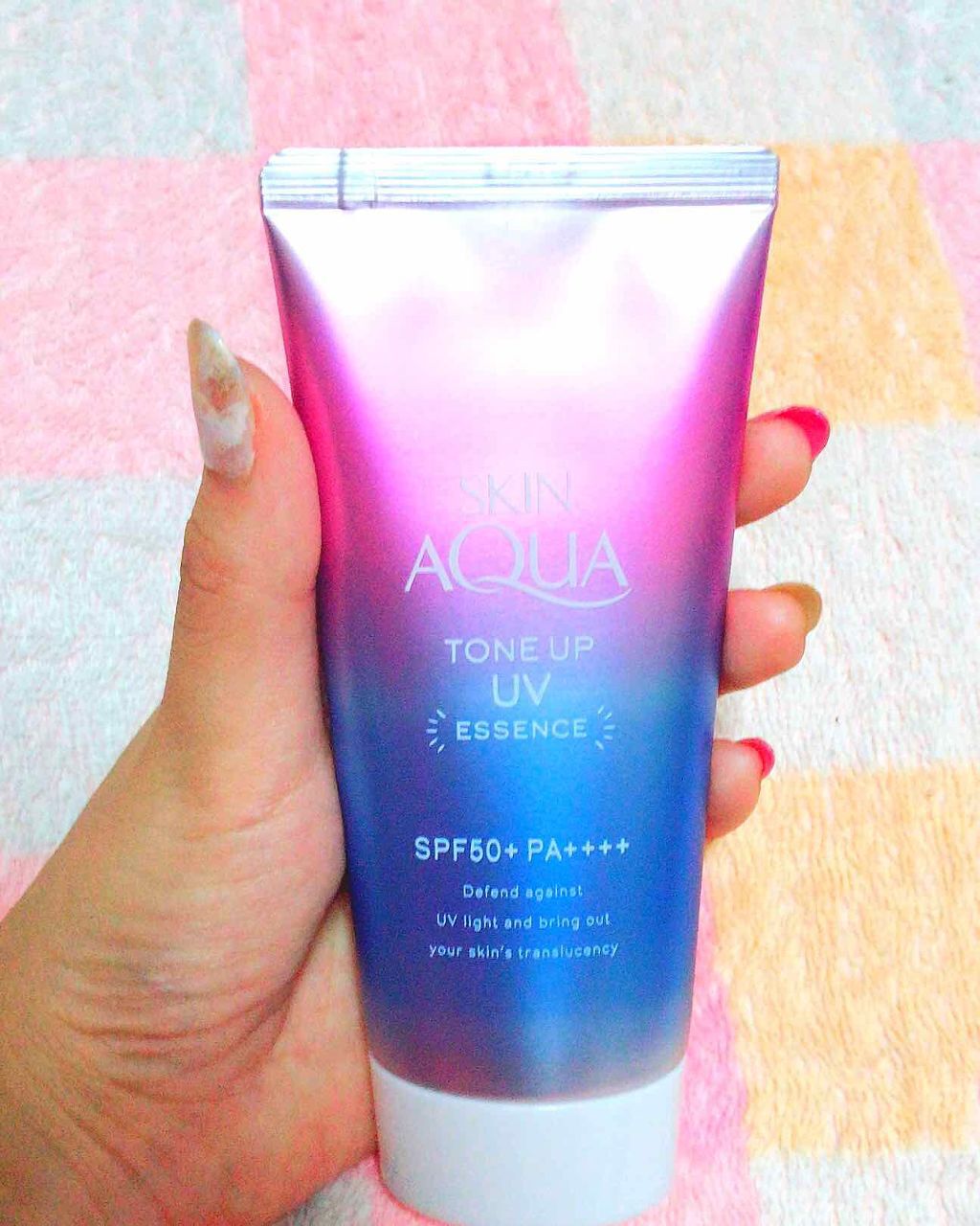 スキンアクア トーンアップUVエッセンス/スキンアクア/日焼け止めクリームを使ったクチコミ（3枚目）