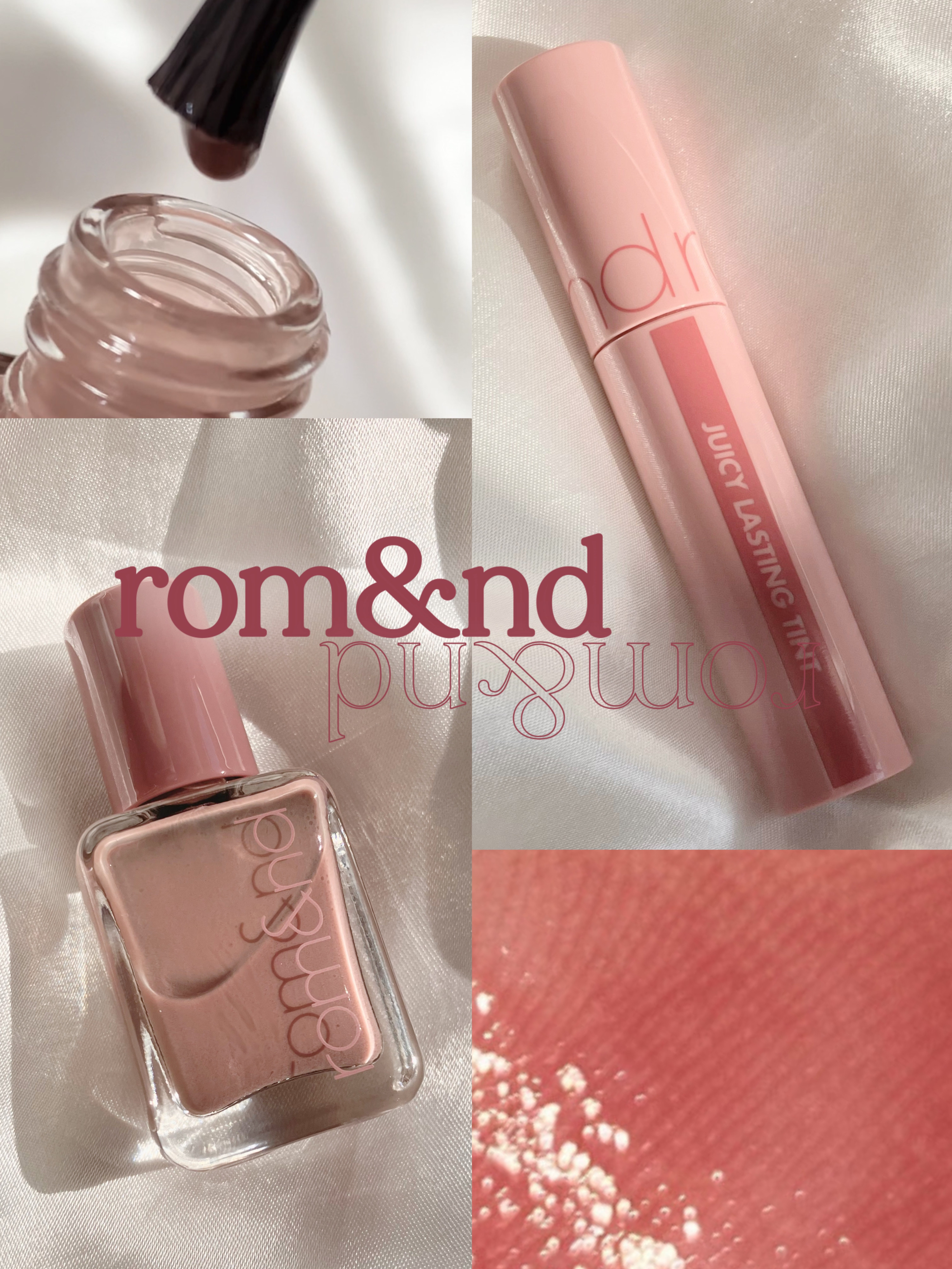 ジューシーラスティングティント/rom&nd/リップティントを使ったクチコミ（1枚目）