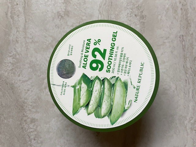 マイルド＆モイスチャーアロエジェル/ネイチャーリパブリック/ボディローションを使ったクチコミ（1枚目）