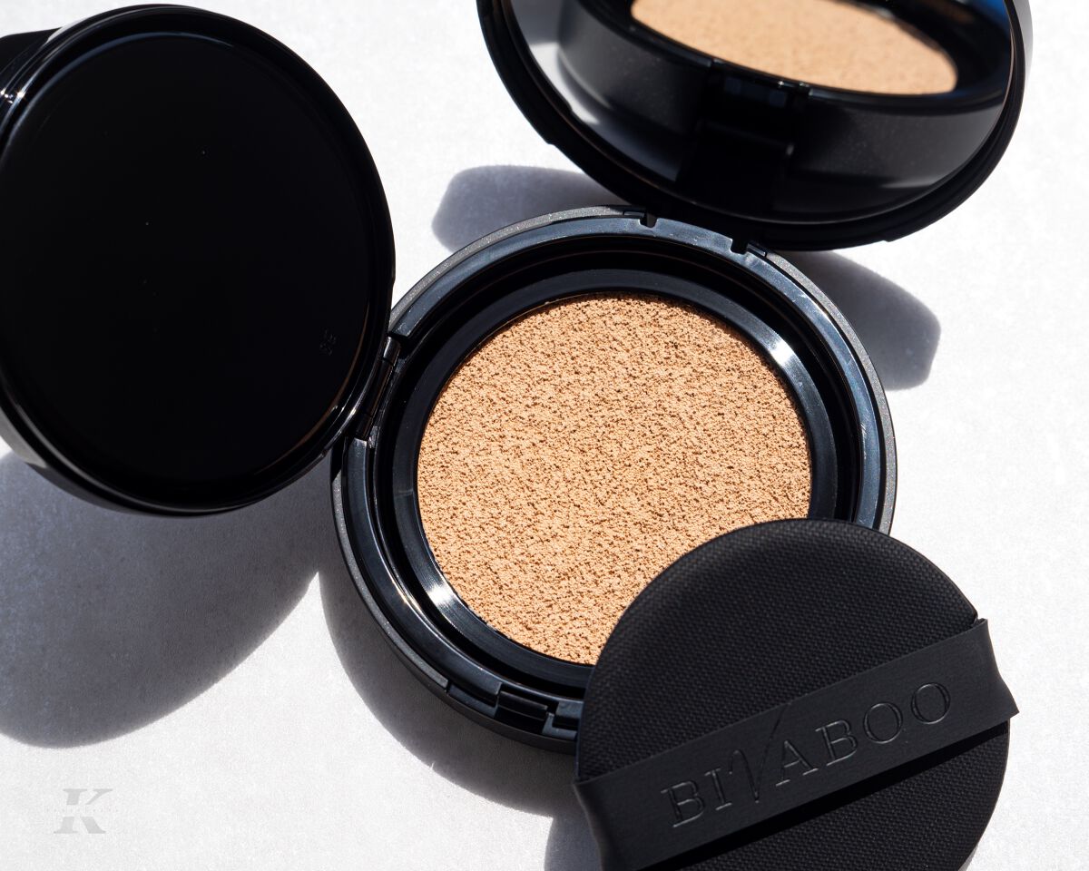 ベルベットジュエルクッション/BIVABOO/クッションファンデーションを使ったクチコミ（1枚目）