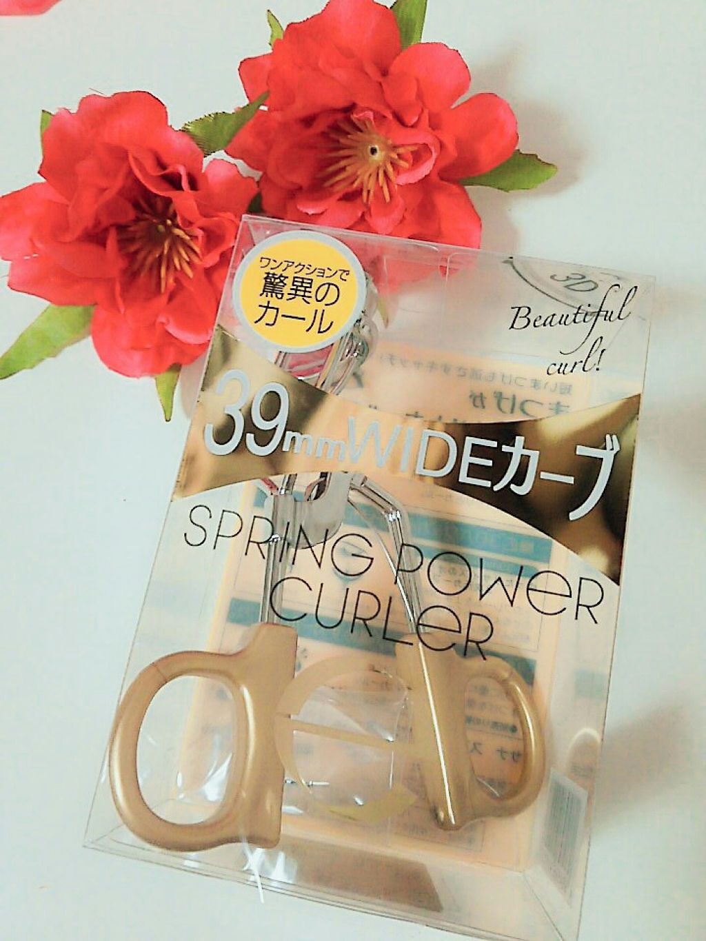 スプリングパワーカーラー/excel/ビューラーを使ったクチコミ（1枚目）