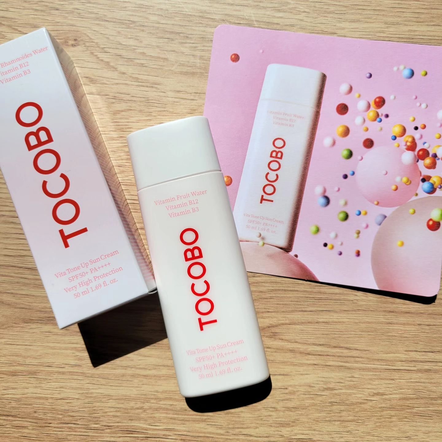 ビタトーンアップサンクリーム/TOCOBO/日焼け止めクリームを使ったクチコミ（1枚目）