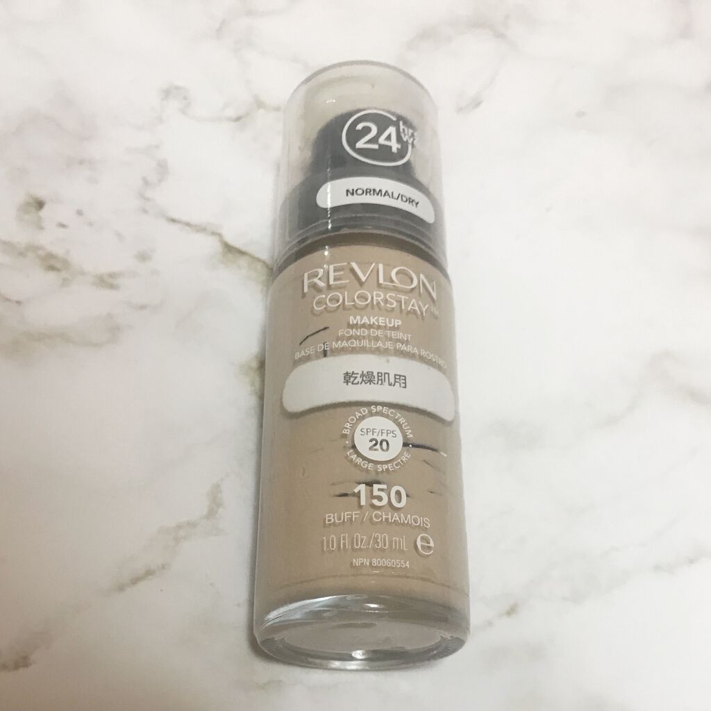 カラーステイ メイクアップ/REVLON/リキッドファンデーションを使ったクチコミ（3枚目）