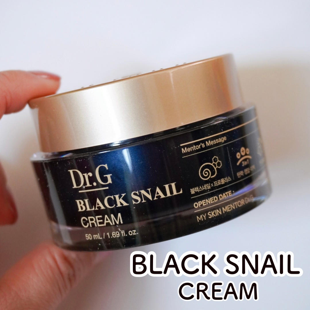 ブラックスネイル クリーム/Dr.G/フェイスクリームを使ったクチコミ（1枚目）