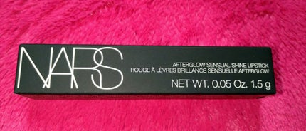 アフターグロー センシュアルシャイン リップスティック/NARS/口紅を使ったクチコミ(2枚目)