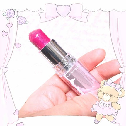 ウォーター シャイニー ダイヤモンドダイヤ/MAYBELLINE NEW YORK/口紅を使ったクチコミ(1枚目)
