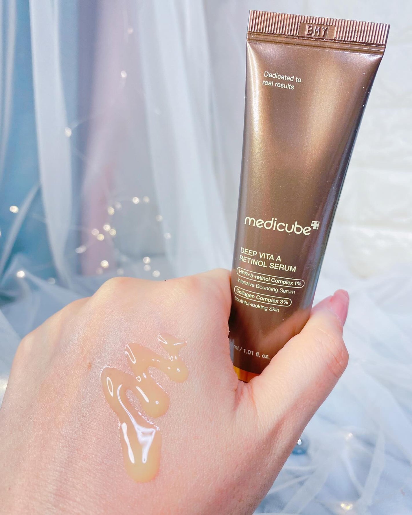 ディープビタAレチノールセラム/MEDICUBE/美容液を使ったクチコミ(2枚目)