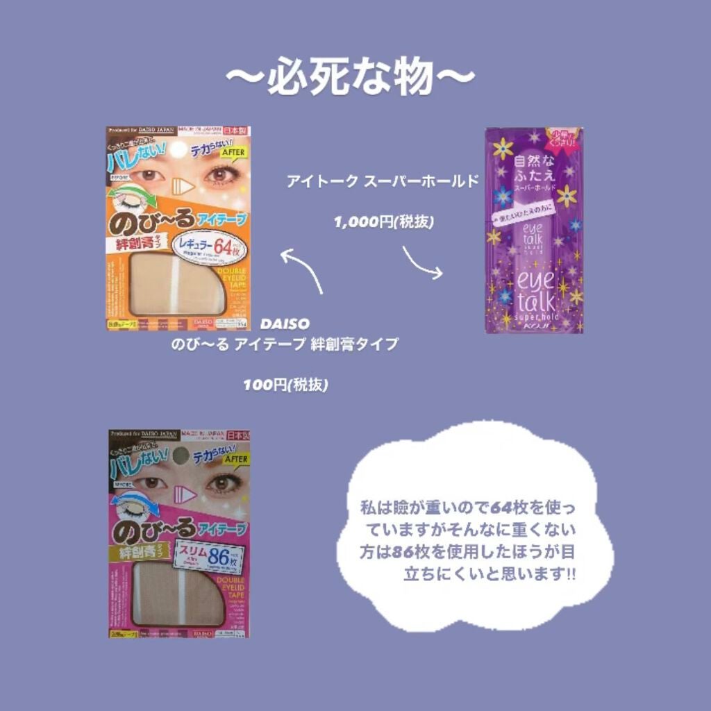 アイトーク/アイトーク/二重まぶた用アイテムを使ったクチコミ(2枚目)