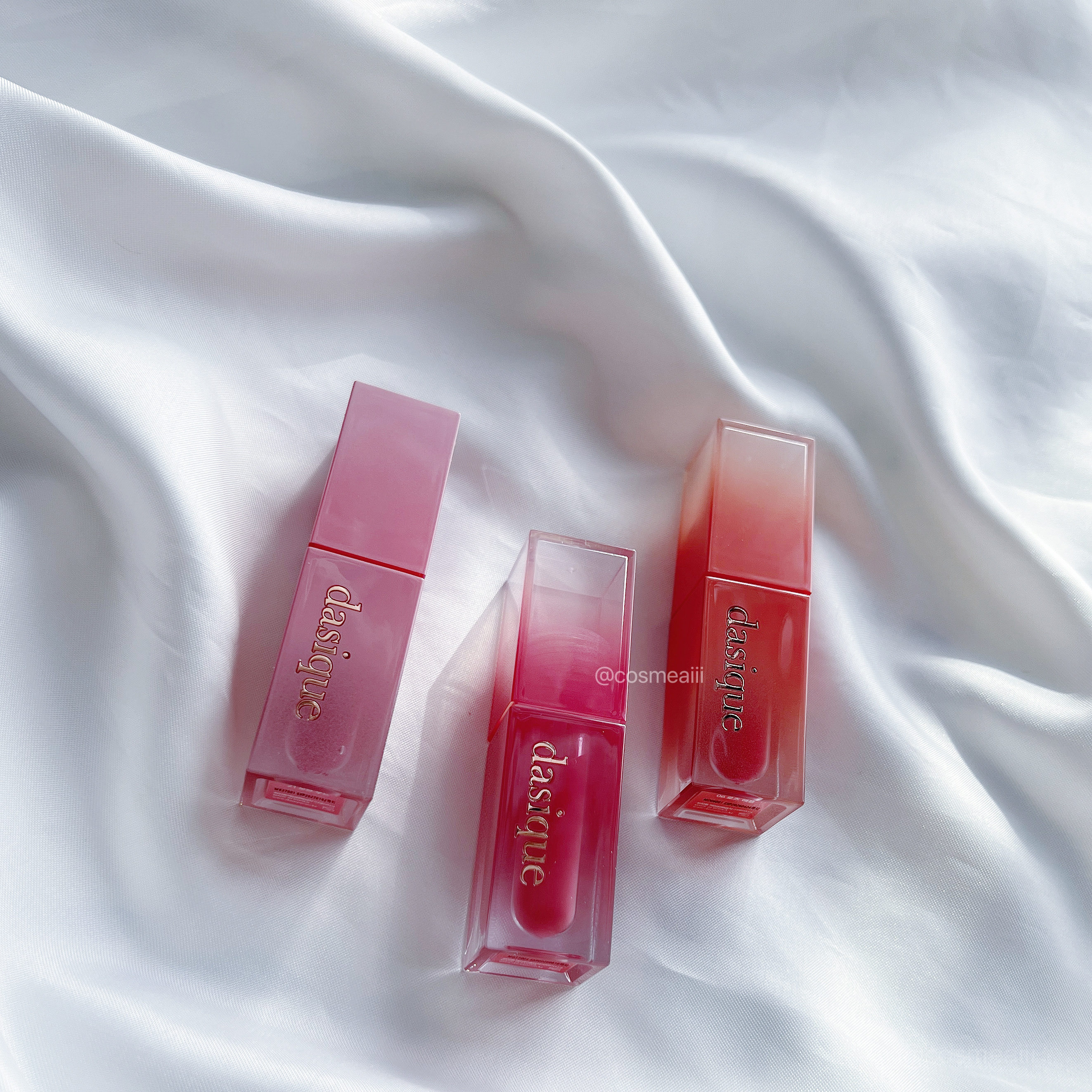 ジューシーデュイティント 06 ローズアップル/dasique/リップティントを使ったクチコミ（2枚目）