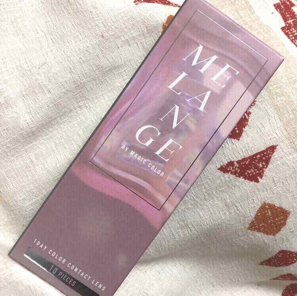 MELANGE 1day/MELANGE BY MAGICCOLOR/ワンデー(1DAY)カラコンを使ったクチコミ(1枚目)