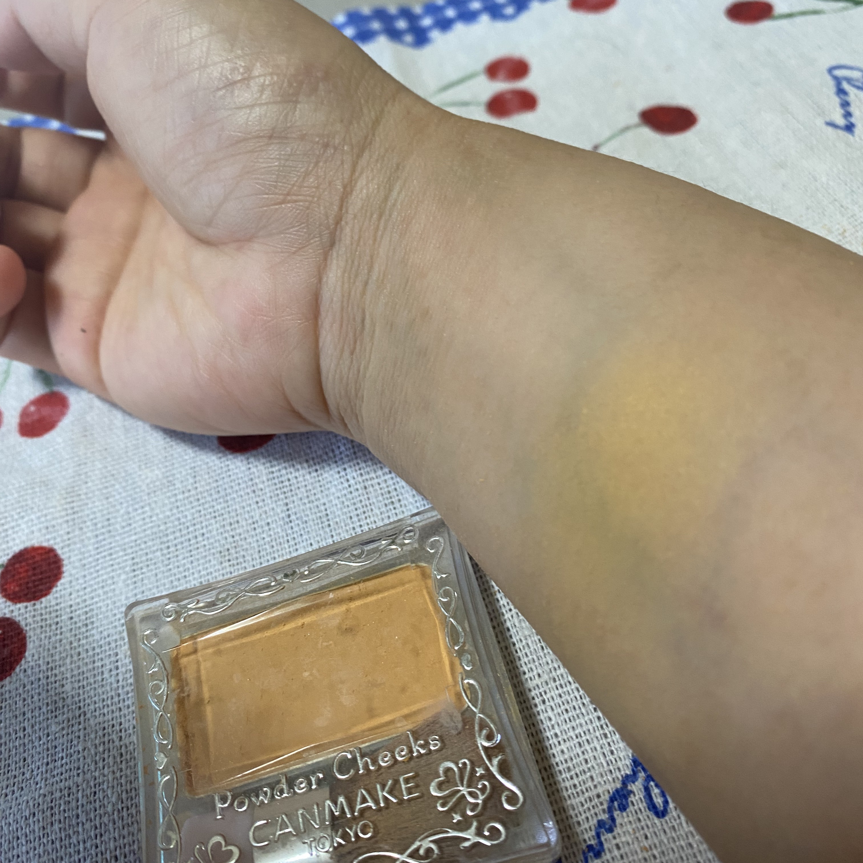 【旧品】パウダーチークス/キャンメイク/パウダーチークを使ったクチコミ（2枚目）