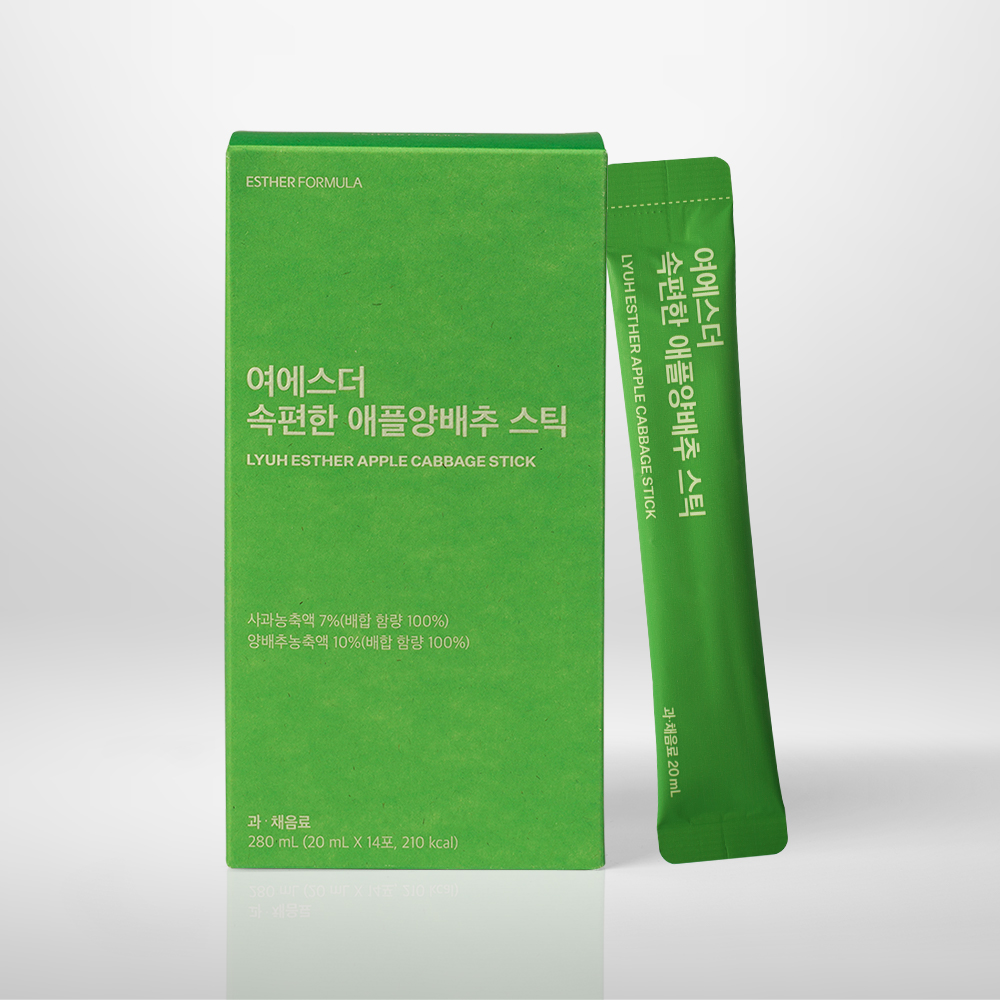 ESTHER FORMULA ヨエスター消化しやすいアップルキャベツスティック