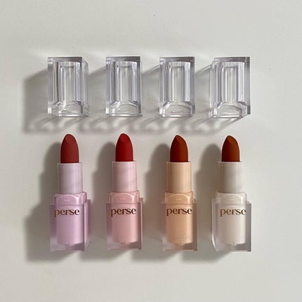 ベルベットフィックスリップバーム/perse/リップバームを使ったクチコミ(9枚目)