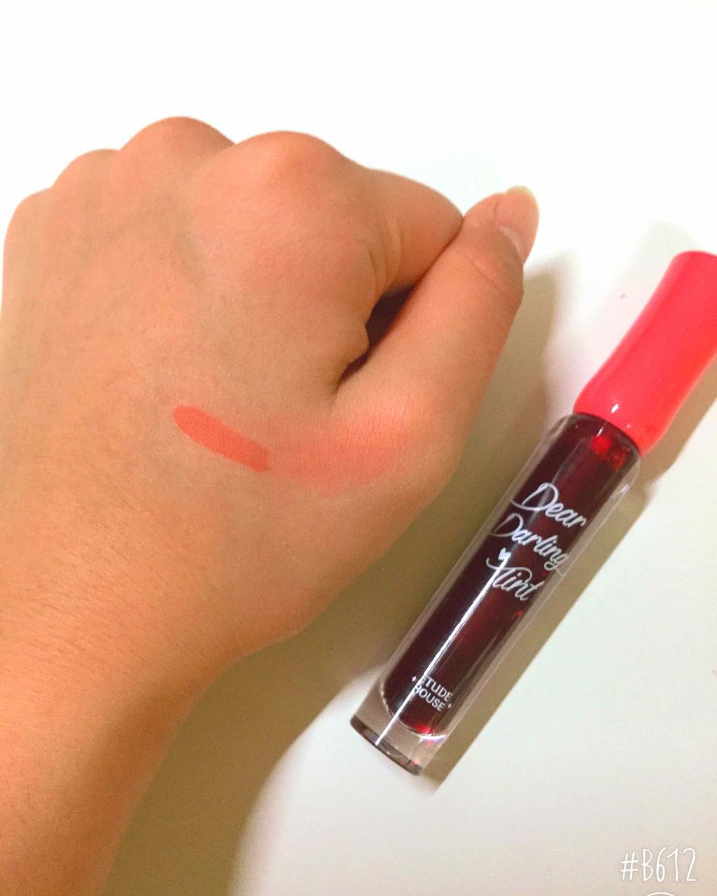 ディアダーリン ウォータージェルティント/ETUDE/リップティントを使ったクチコミ（3枚目）