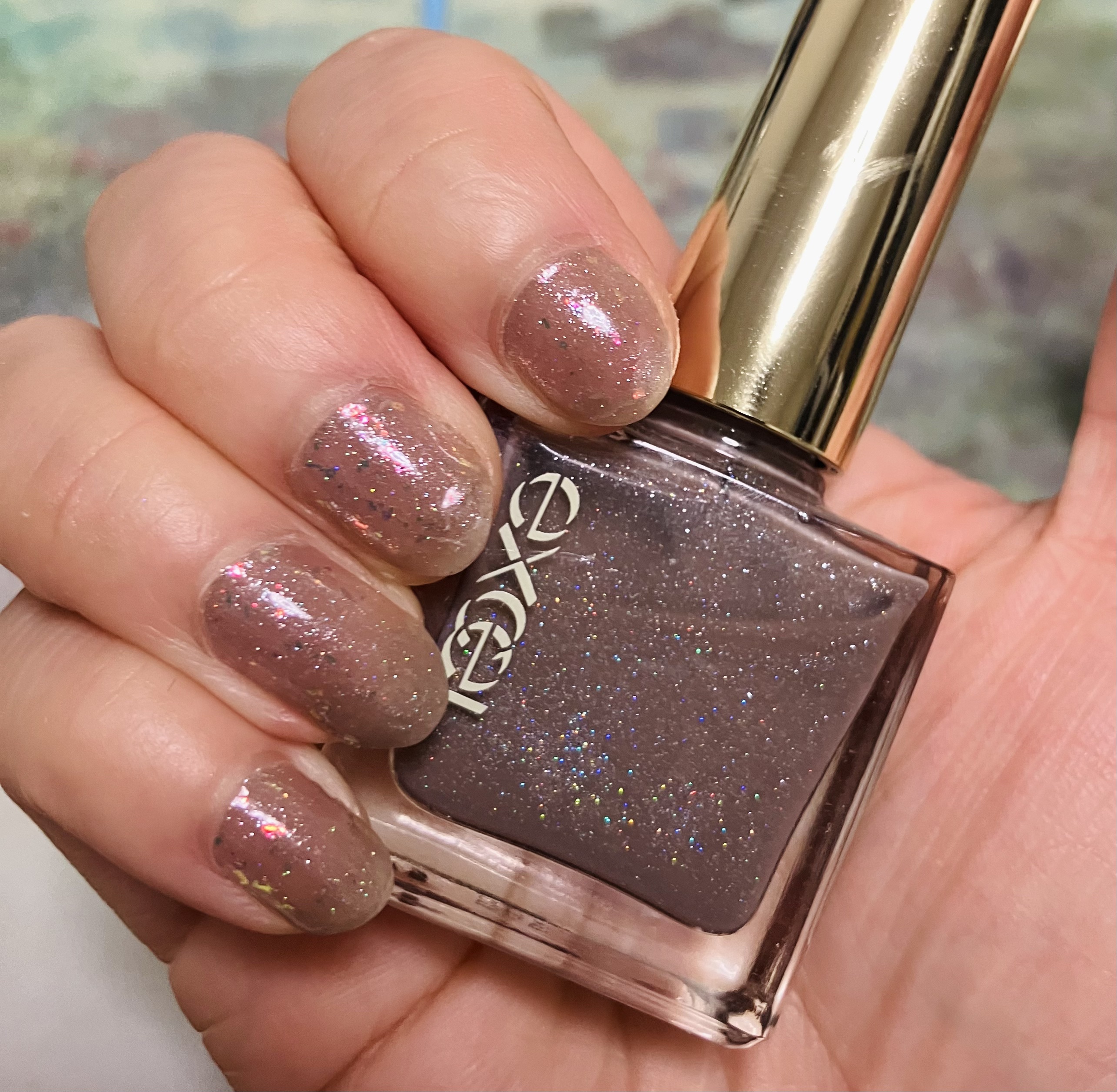 ジーニッシュ No.143 オーロラフロスト/ジーニッシュマニキュア/マニキュアを使ったクチコミ（1枚目）