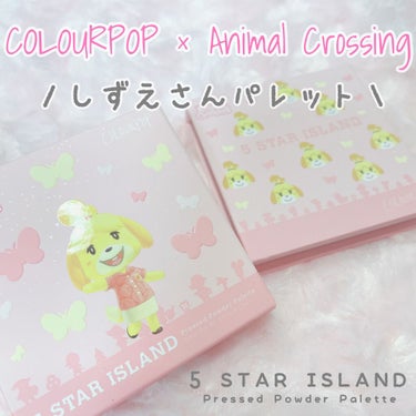 5 STAR ISLAND/ColourPop/アイシャドウパレットを使ったクチコミ（1枚目）