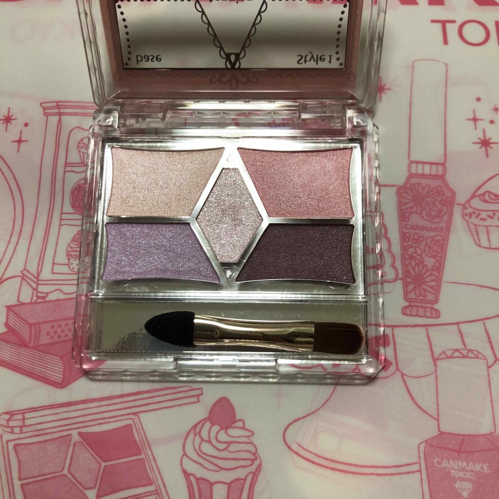 【旧品】パーフェクトスタイリストアイズ/キャンメイク/アイシャドウパレットを使ったクチコミ(2枚目)